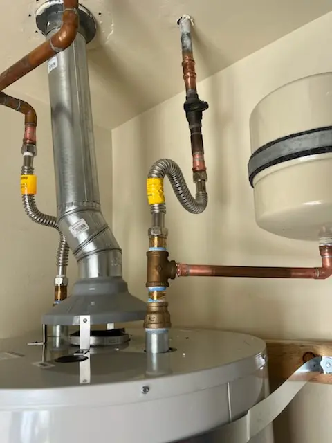 Water heater installation and plumbing repair in Orchard South